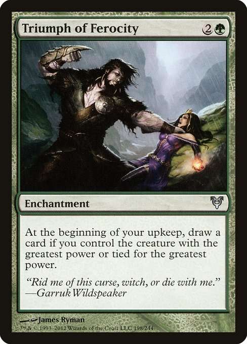 Triumph of Ferocity [Foil]