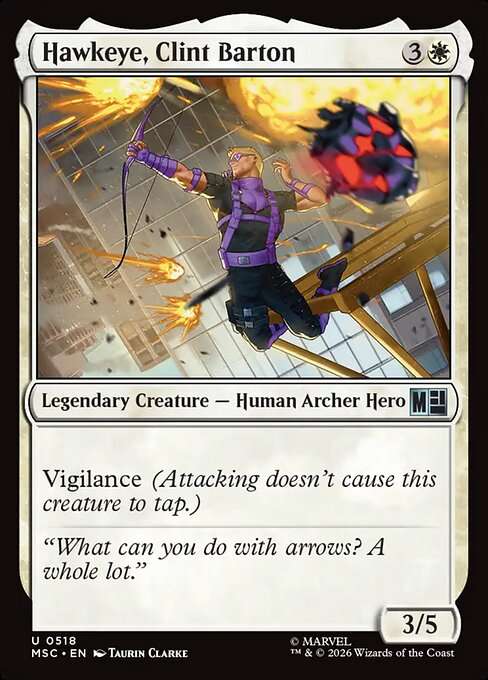 Hawkeye, Clint Barton [Foil]