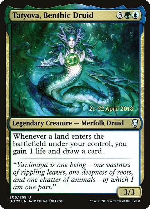 Tatyova, Benthic Druid [Foil]