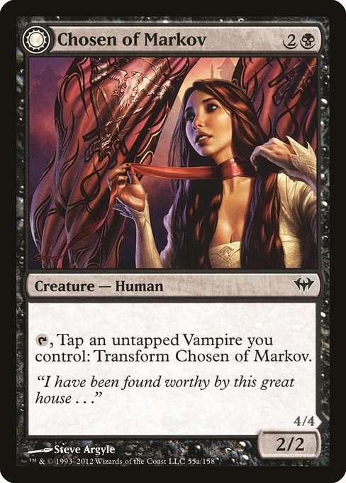 Chosen of Markov // Markov's Servant [Foil]