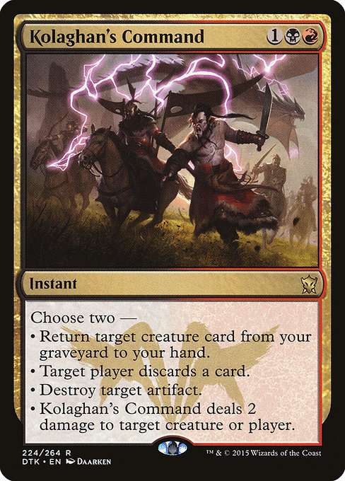 Kolaghan's Command [Foil]