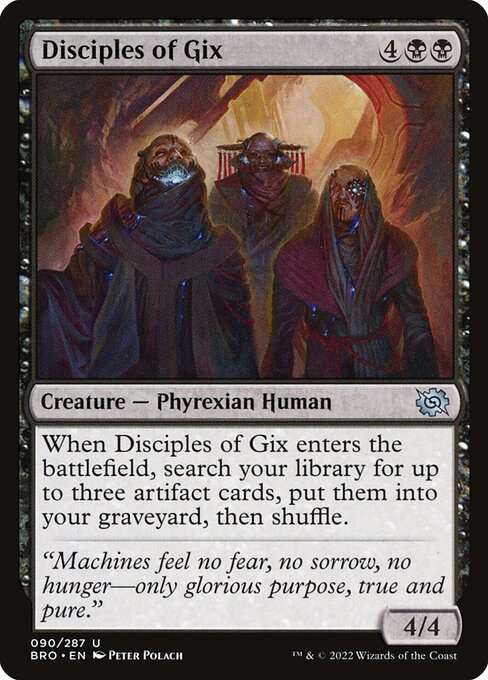 Disciples of Gix [Foil]