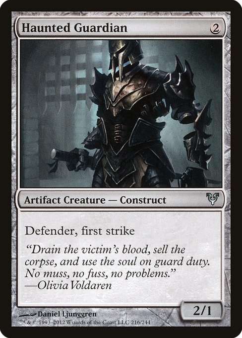 Haunted Guardian [Foil]
