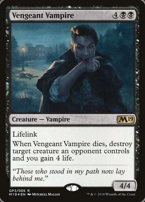 Vengeant Vampire [Foil]