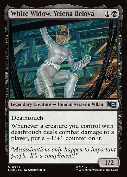 White Widow, Yelena Belova [Foil]