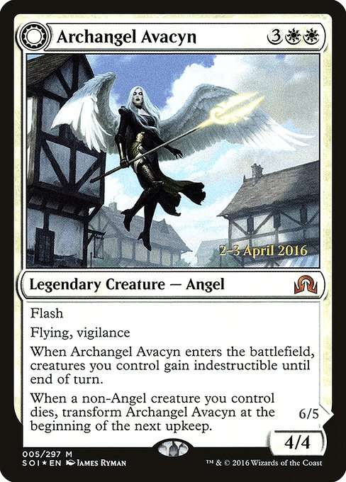 Archangel Avacyn // Avacyn, the Purifier [Foil]