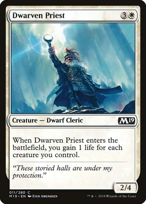 Dwarven Priest [Foil]