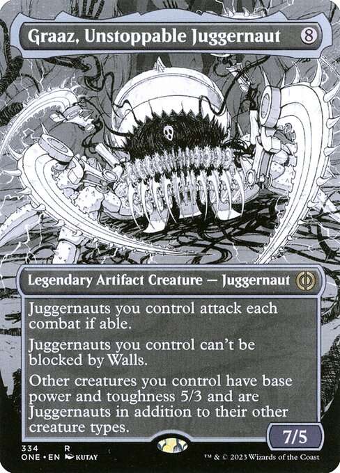 Graaz, Unstoppable Juggernaut [Foil]