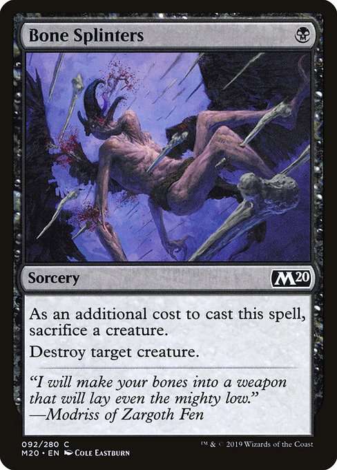 Bone Splinters [Foil]
