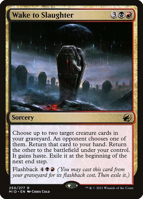 Wake to Slaughter [Foil]