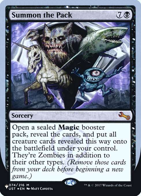 Summon the Pack [Foil]
