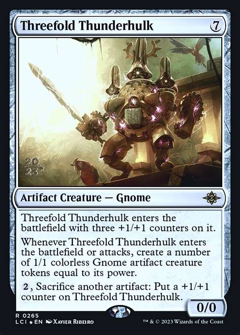 Threefold Thunderhulk [Foil]