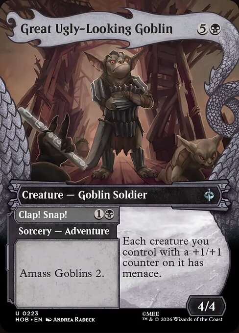 Great Ugly-Looking Goblin // Clap! Snap! [Foil]