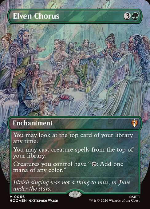 Elven Chorus [Foil]