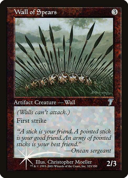 Wall of Spears [Foil]