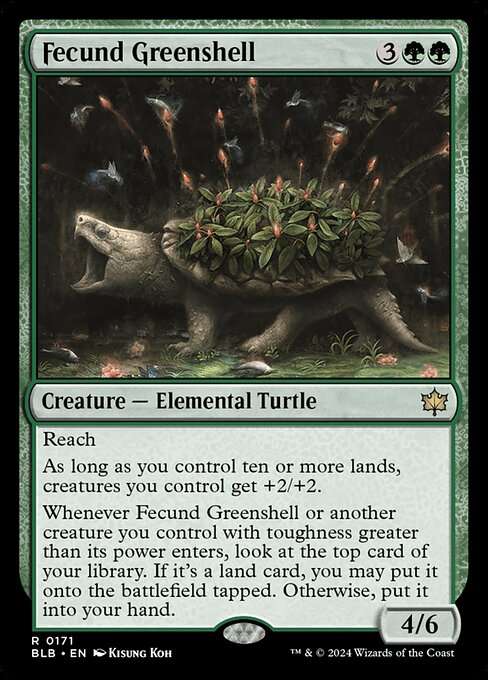 Fecund Greenshell [Foil]