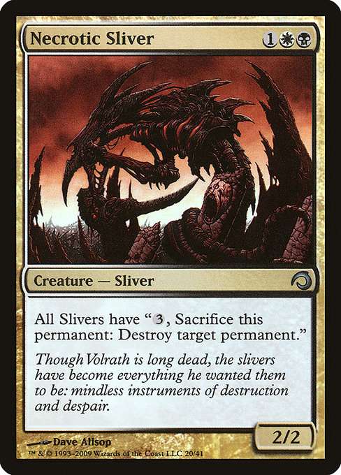 Necrotic Sliver [Foil]