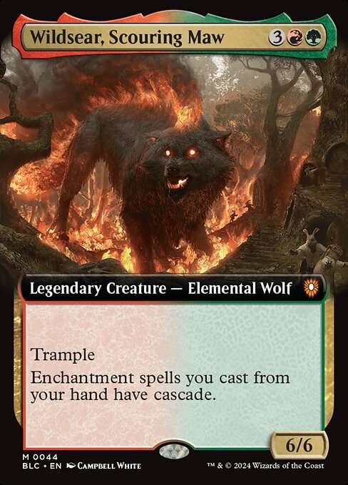 Wildsear, Scouring Maw [Foil]