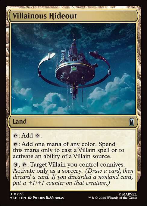 Villainous Hideout [Foil]