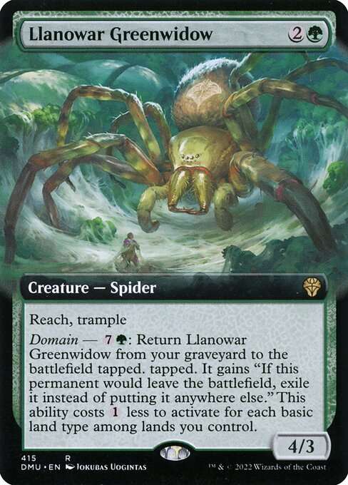Llanowar Greenwidow [Foil]