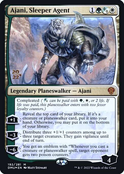 Ajani, Sleeper Agent [Foil]