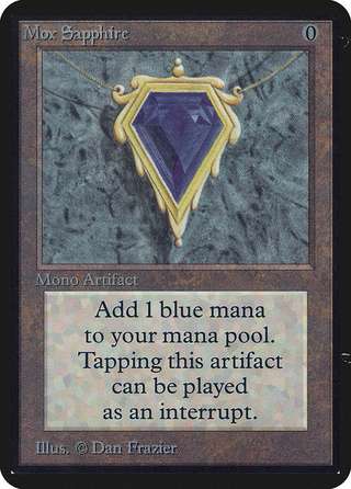Mox Sapphire — Limited Edition Alpha