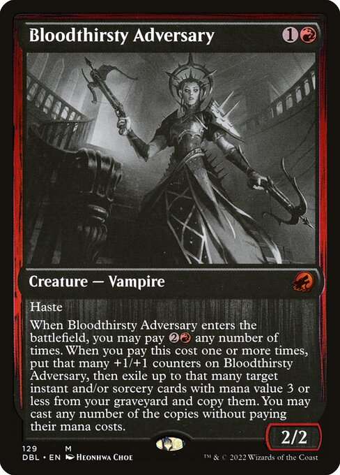 Bloodthirsty Adversary [Foil]