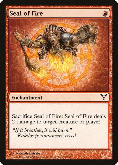 Seal of Fire [Foil]