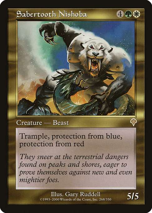 Sabertooth Nishoba [Foil]