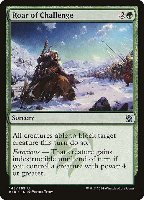 Roar of Challenge [Foil]