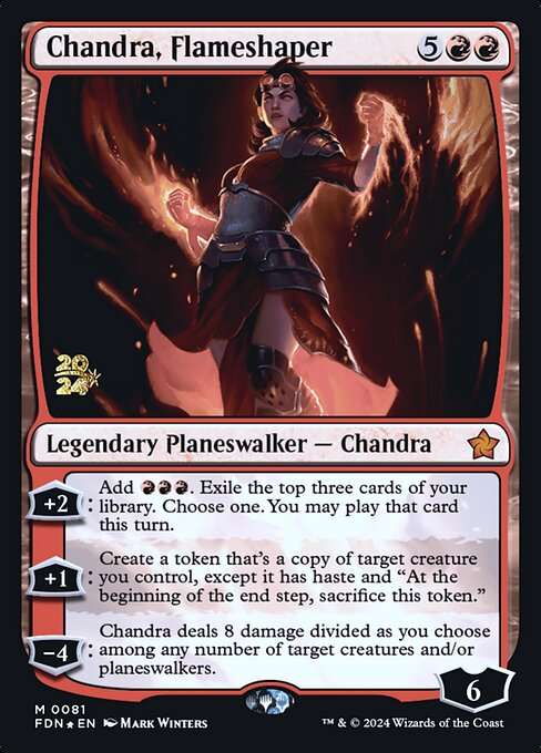 Chandra, Flameshaper [Foil]