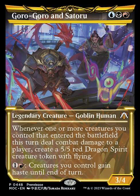 Goro-Goro and Satoru [Foil]