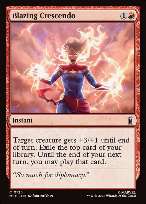 Blazing Crescendo [Foil]