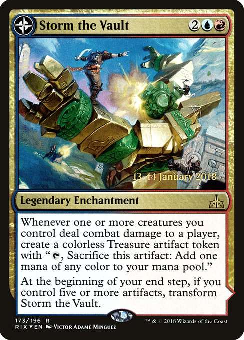 Storm the Vault // Vault of Catlacan [Foil]