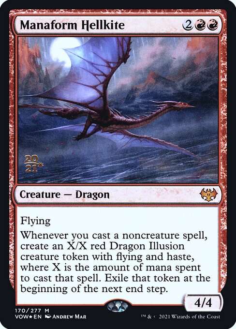 Manaform Hellkite [Foil]