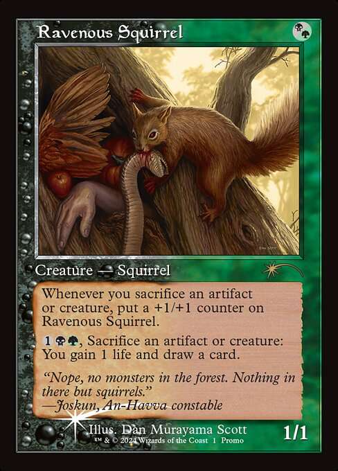 Ravenous Squirrel [Foil]