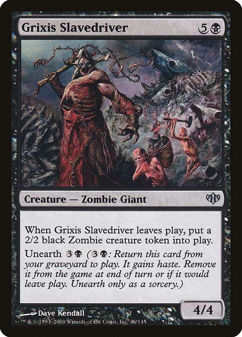 Grixis Slavedriver [Foil]