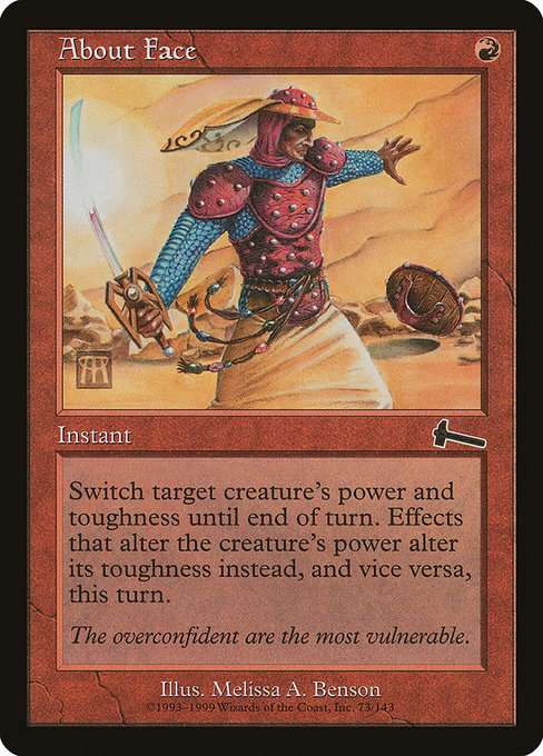 About Face [Foil]
