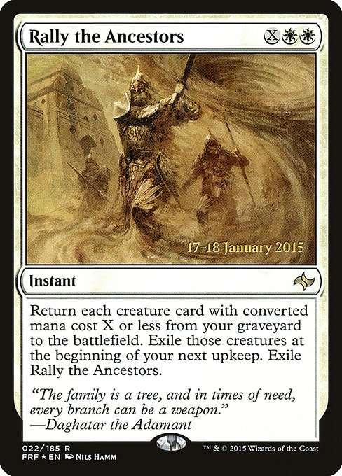Rally the Ancestors [Foil]