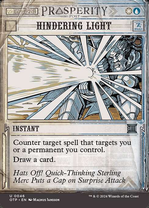 Hindering Light [Foil]