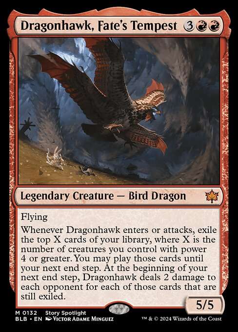 Dragonhawk, Fate's Tempest [Foil]