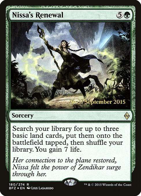Nissa's Renewal [Foil]