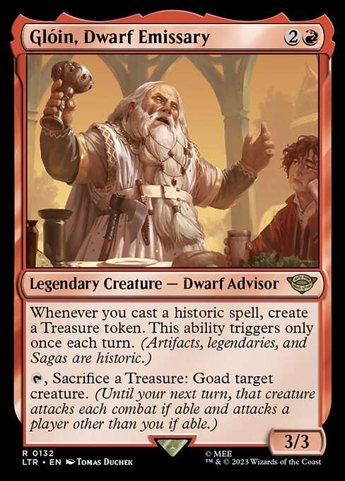 Glóin, Dwarf Emissary [Foil]