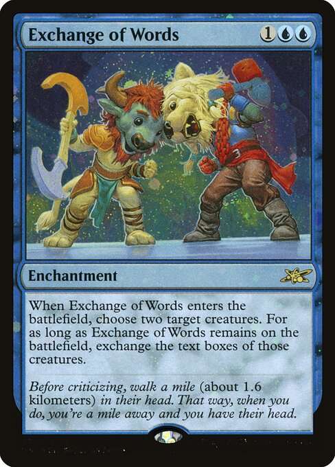 Exchange of Words [Foil]