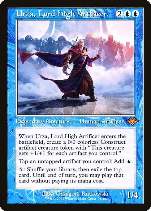 Urza, Lord High Artificer [Foil]