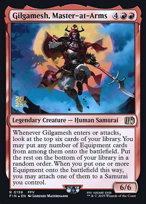 Gilgamesh, Master-at-Arms [Foil]