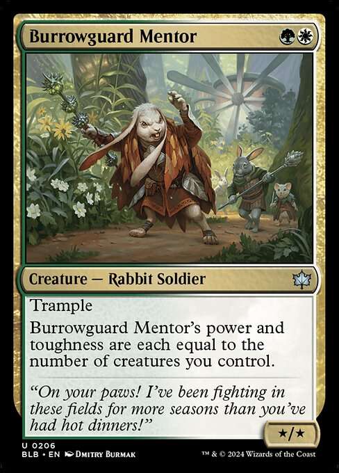 Burrowguard Mentor [Foil]