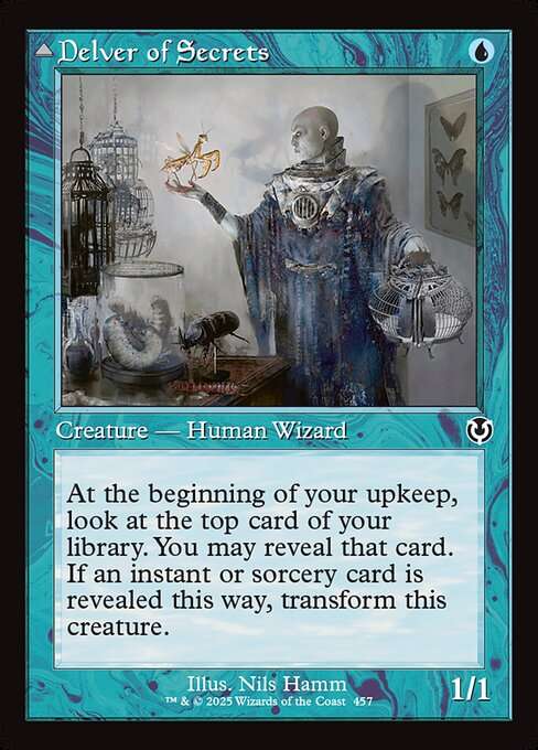Delver of Secrets // Insectile Aberration [Foil]