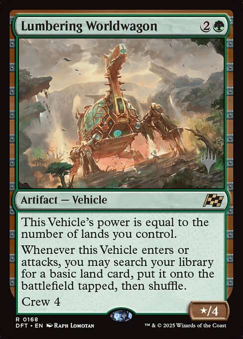 Lumbering Worldwagon [Foil]