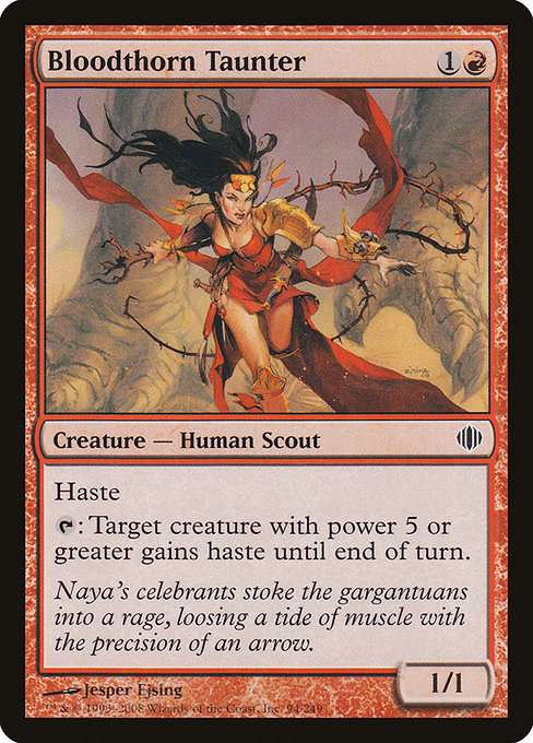 Bloodthorn Taunter [Foil]